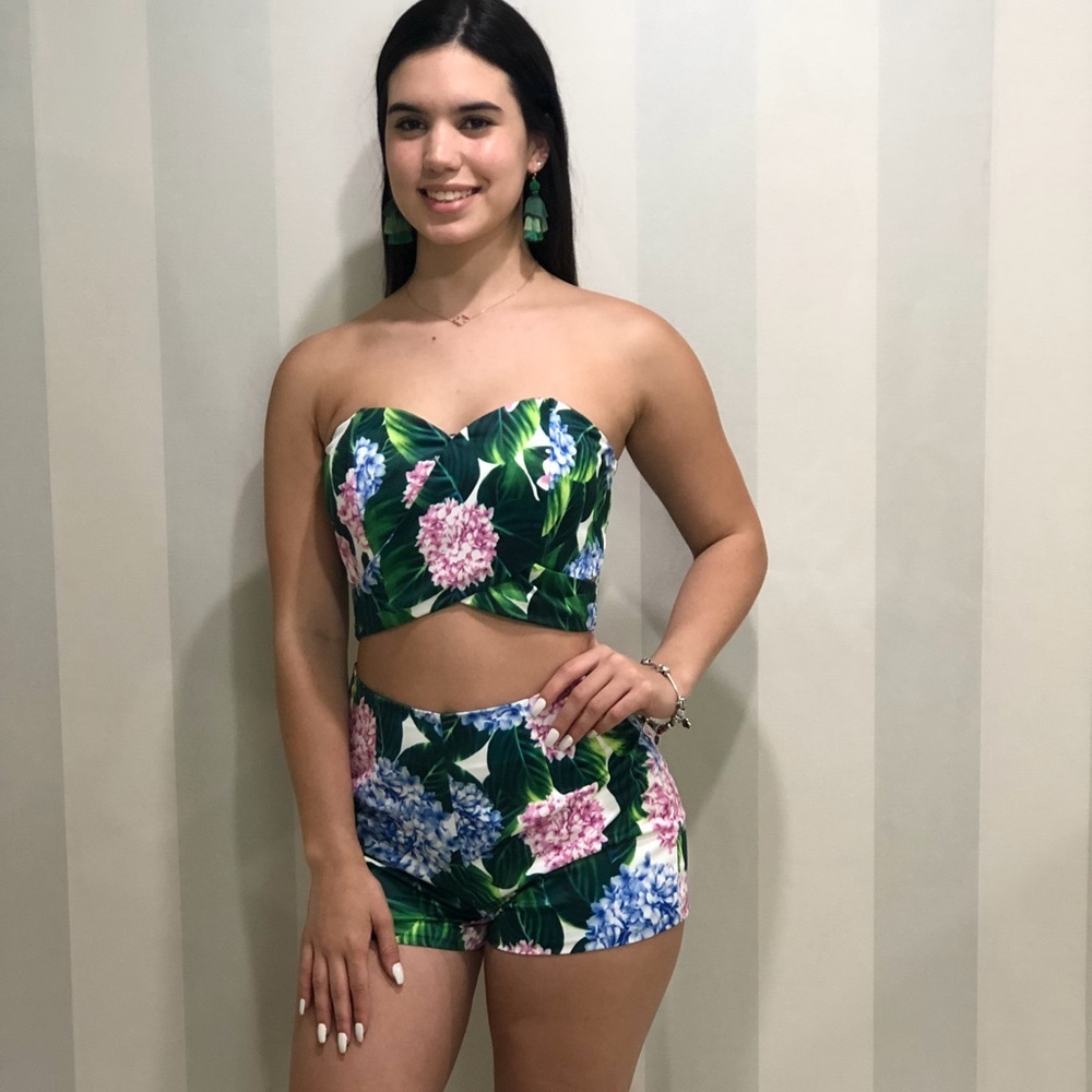 Floral Short Set